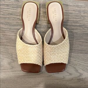 Cecelia New York Woven Mules
